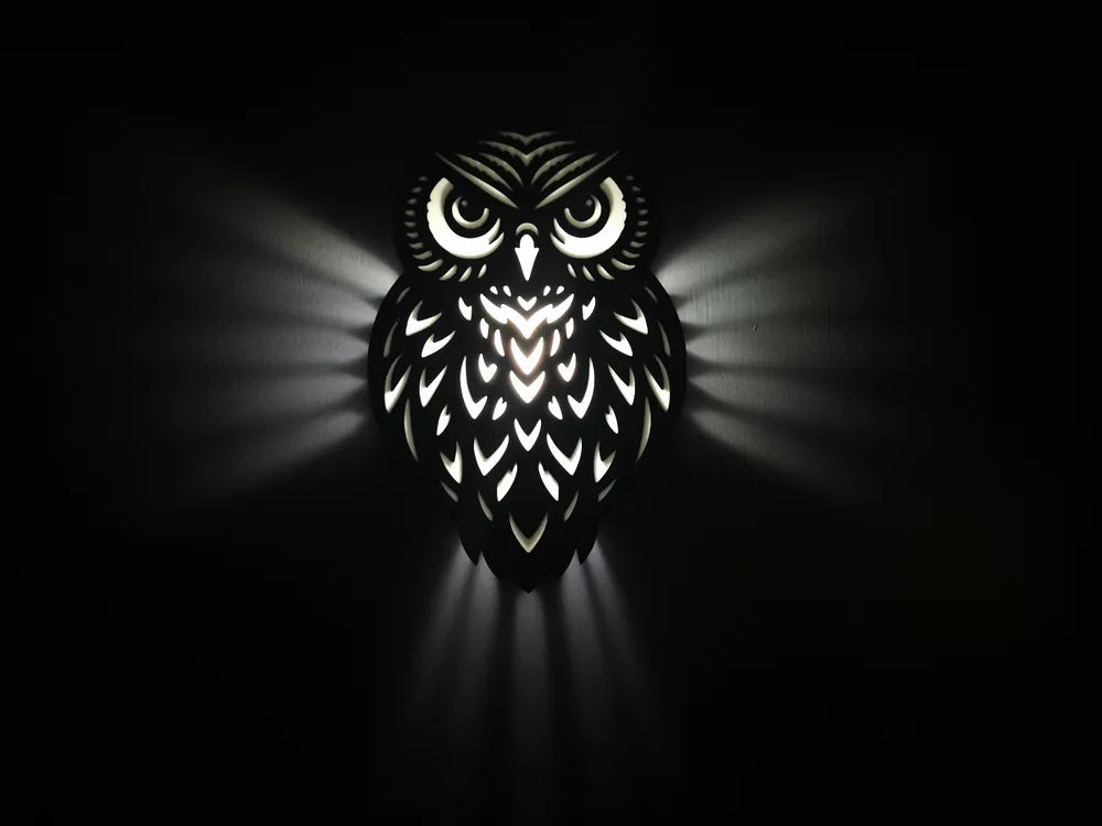 Dekorux - Nocturne Owl Wall Art